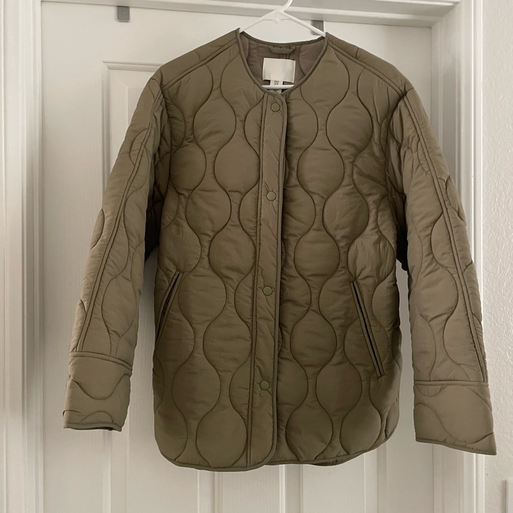 H&M quilted jacket
